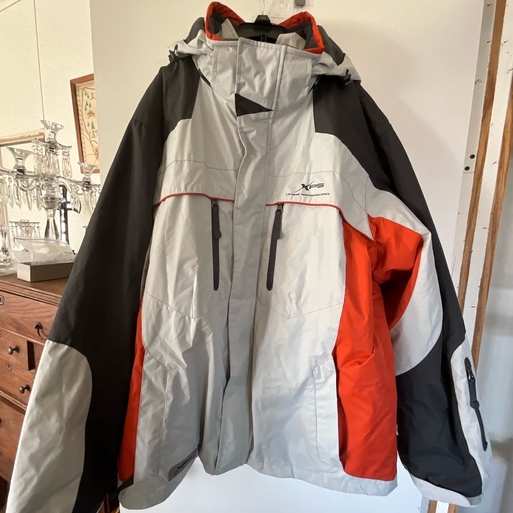 XPS Extreme Performance Series Size M 3-1 Jacket Vest Coat Gray Orange